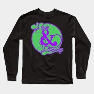 Grim & Grinning Long Sleeve T-Shirt